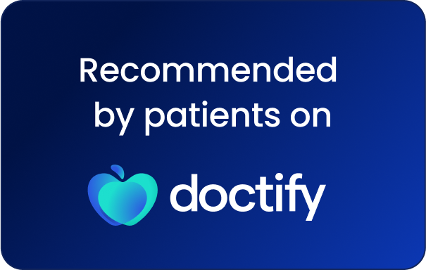 Recommended by patients on Doctify